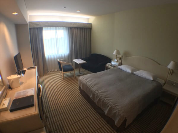 ホテル日航成田の部屋のスタンダードダブル